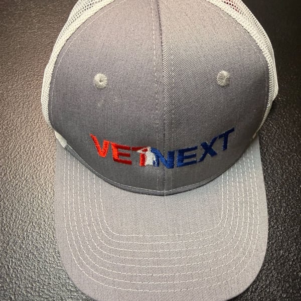 Port Authority VetNext Embroidered Mesh Back Trucker Hat Cap