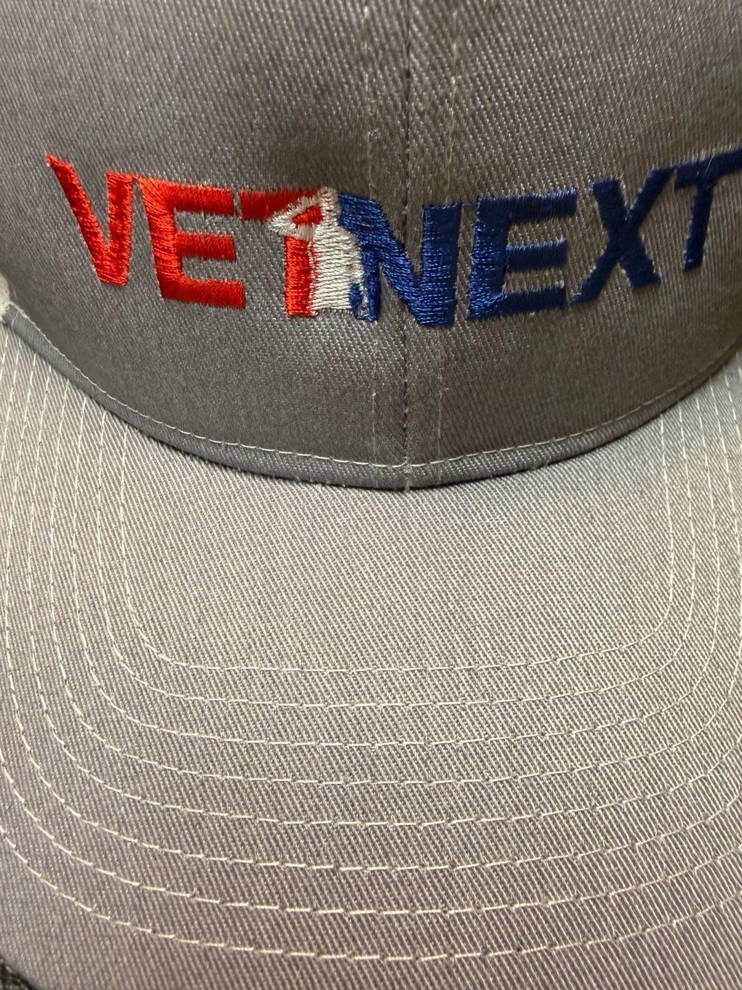 Port Authority VetNext Embroidered Mesh Back Trucker Hat Cap 3