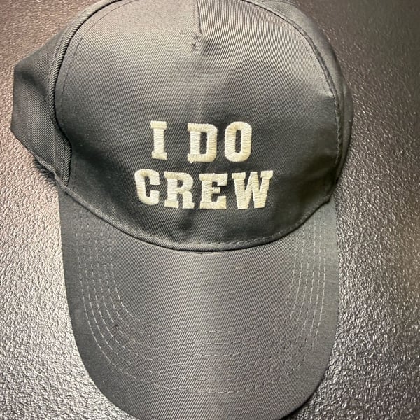 Gertex I Do Crew Embroidered Baseball Cap Adult One Size