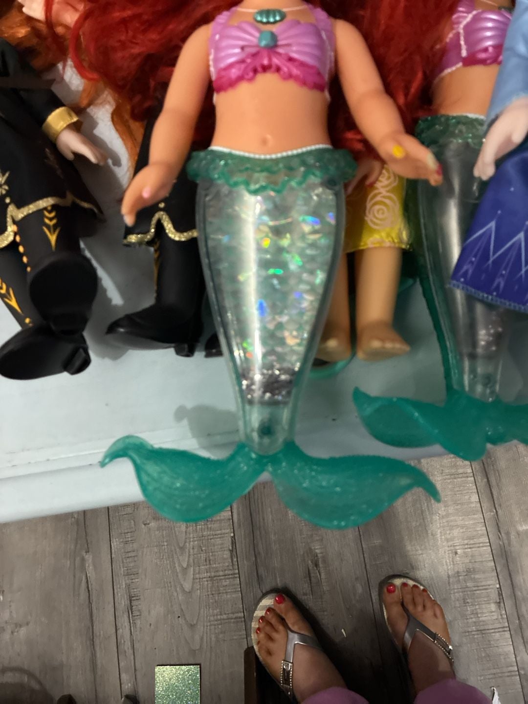 Disney Princess Ariel Shimmering Lights Mermaid Doll 2