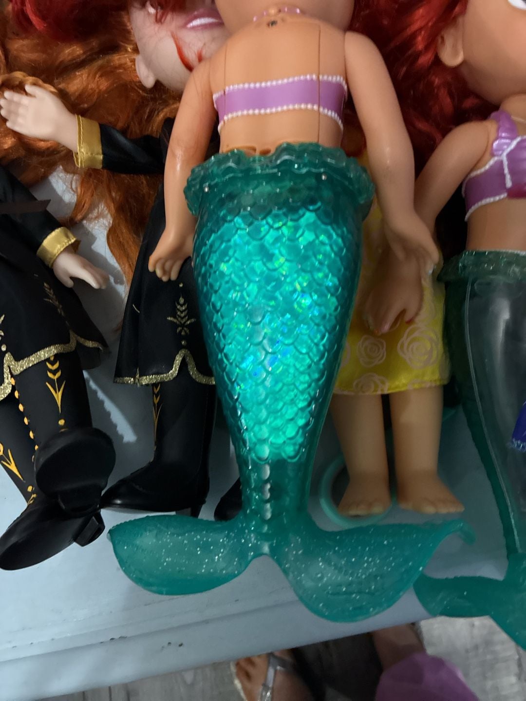 Disney Princess Ariel Shimmering Lights Mermaid Doll 5