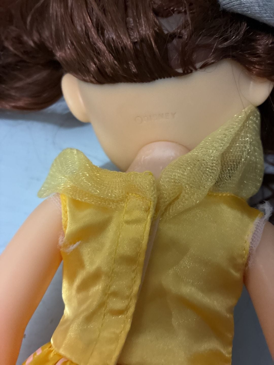 Disney Princess Belle Toddler Doll Yellow Rose Dress 4