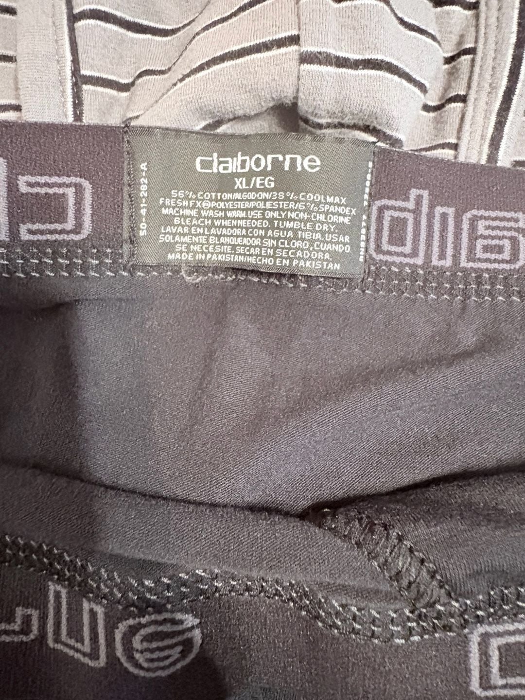 Claiborne Men's Briefs Underwear Size XL 4-Pack #585 2