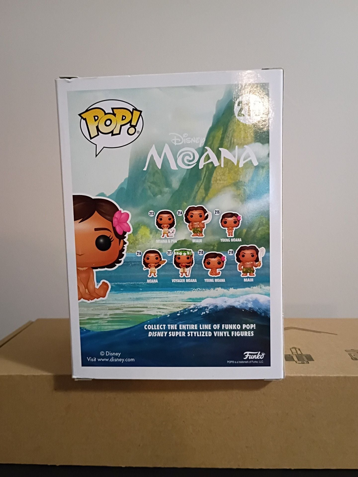 Funko Pop! Disney Moana Young Moana #218 Hot Topic Exclusive 3