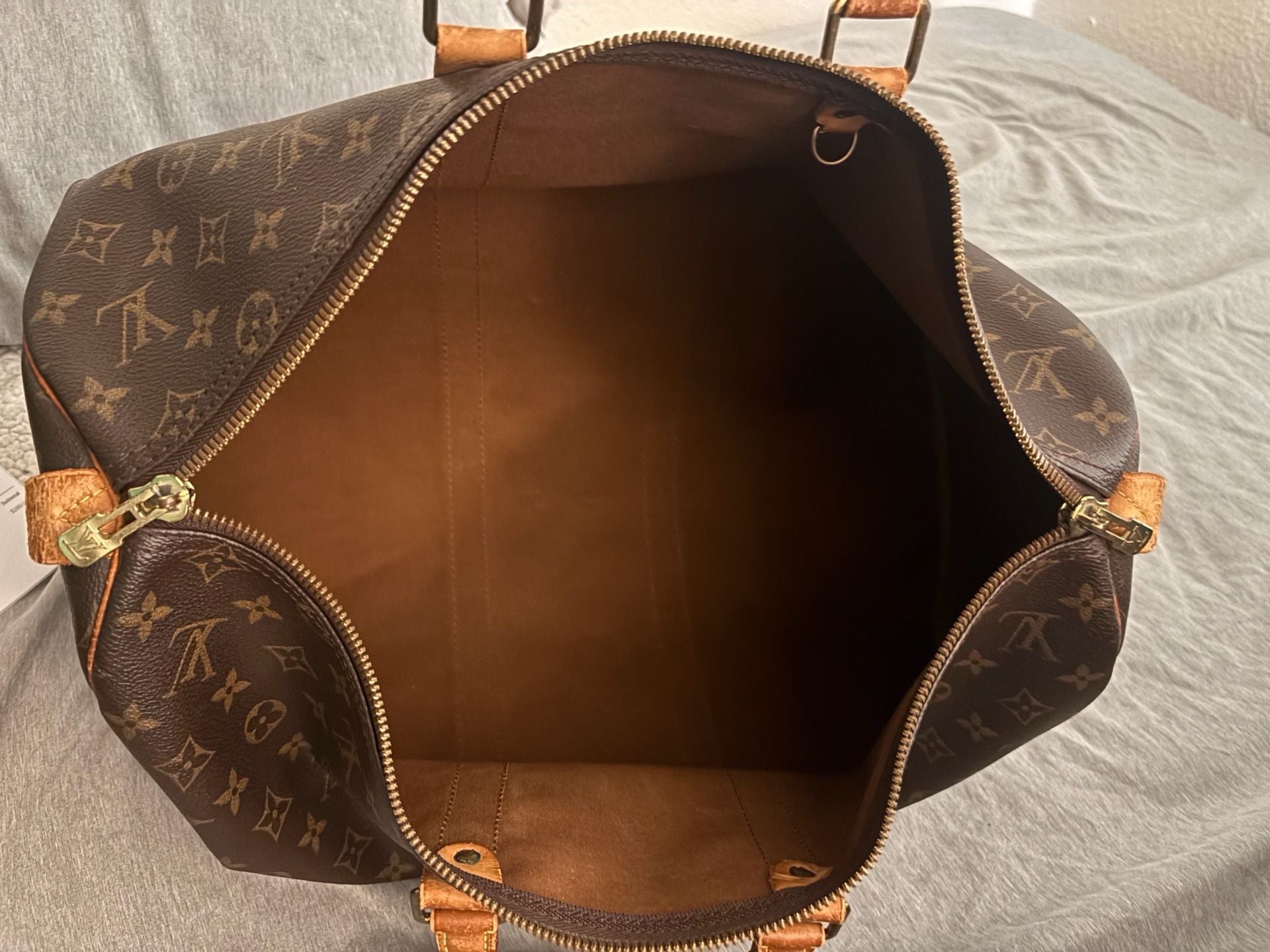 Louis Vuitton Keepall 45 Monogram Canvas Travel Bag 7