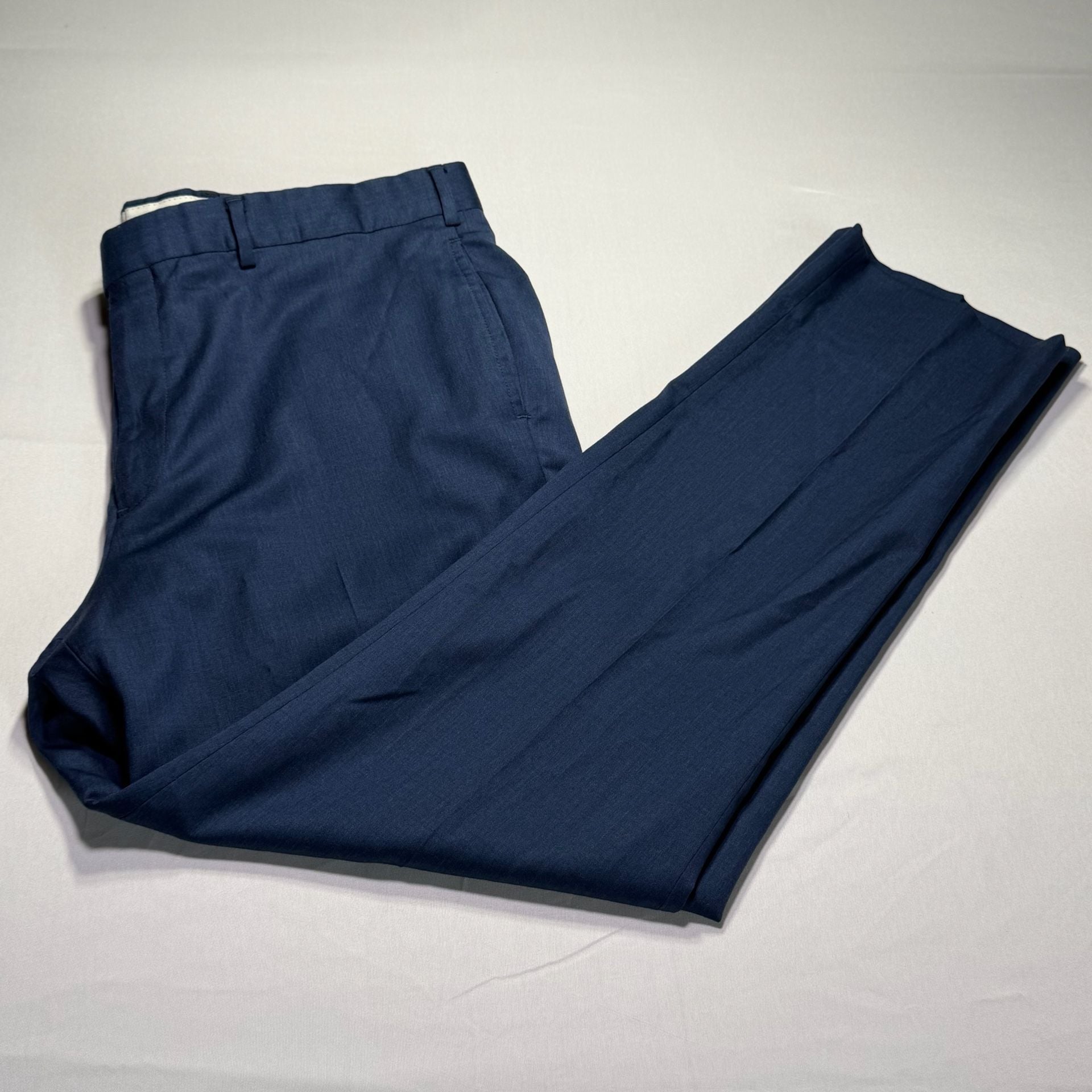 Brooks Brothers Regent Fit Dress Pants 40x30 Blue 12