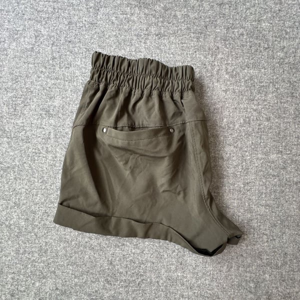 Mondetta Outdoor Project Women's Olive Green Drawstring Shorts Size S