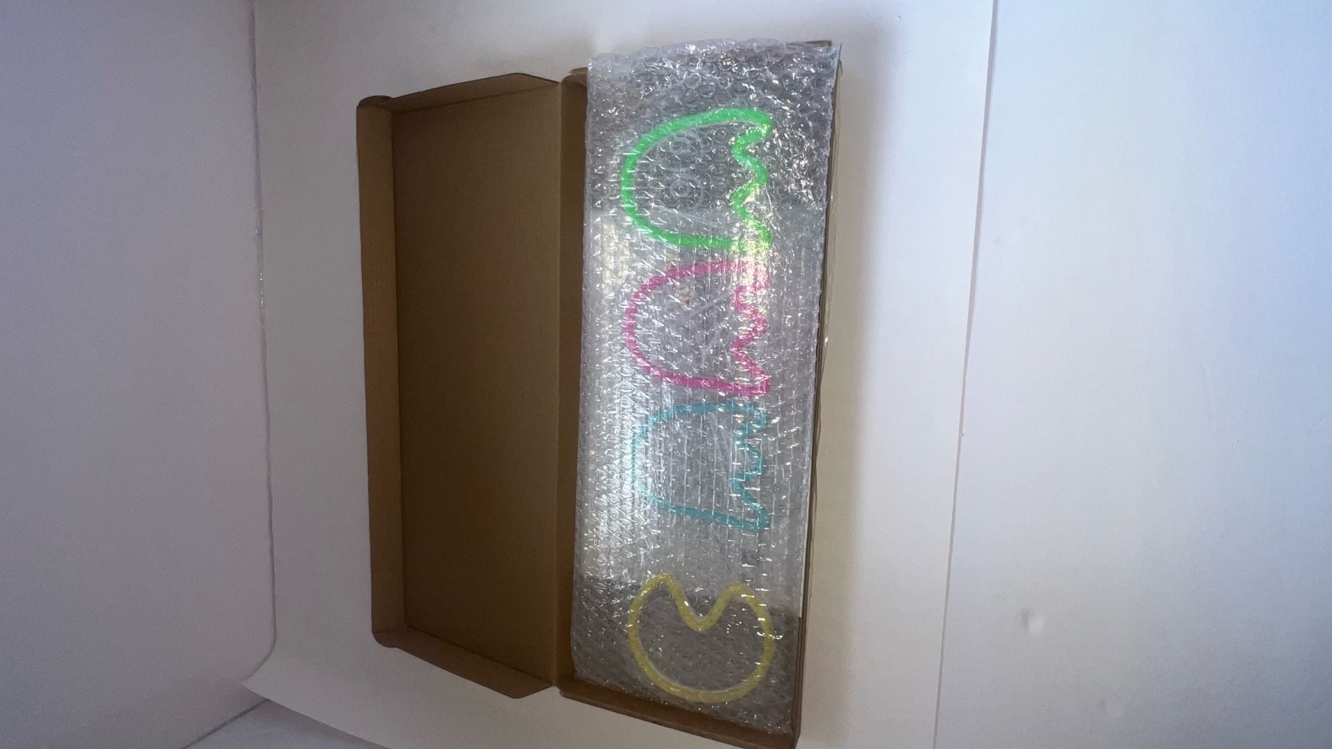 Pac-Man and Ghosts LED Neon Wall Sign USB Powered 8