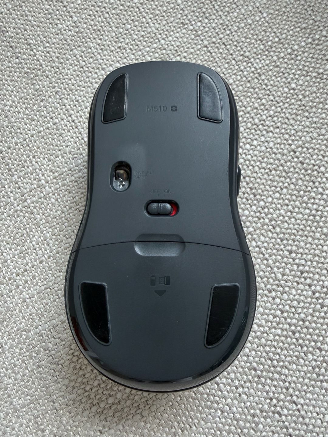 Logitech M510 Wireless Mouse – Full-Size Ergonomic Mouse with USB Receiver 2