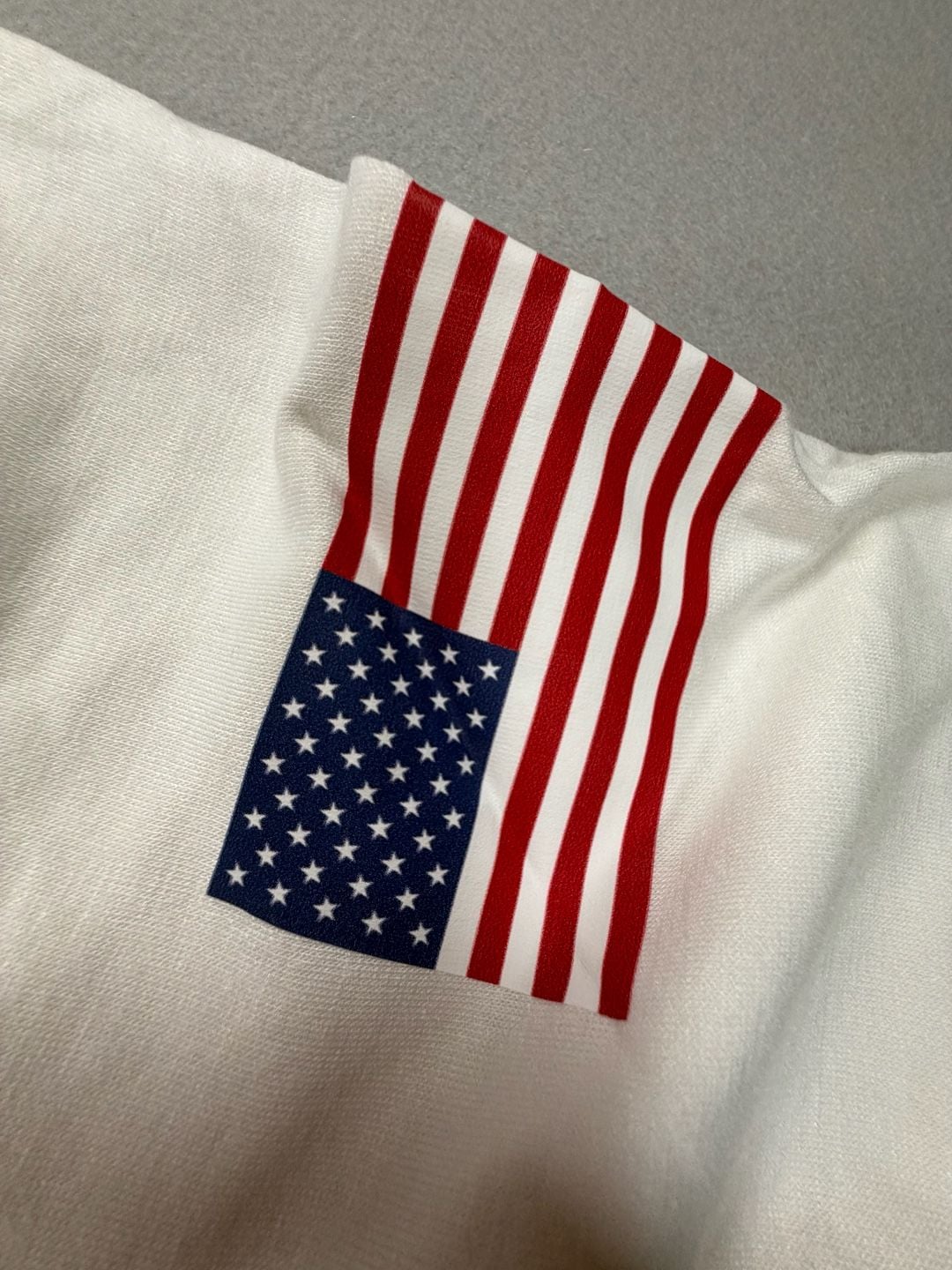 Midnight Hammer B-52 Patriotic Graphic V-neck T-Shirt White Women’s XXL 4