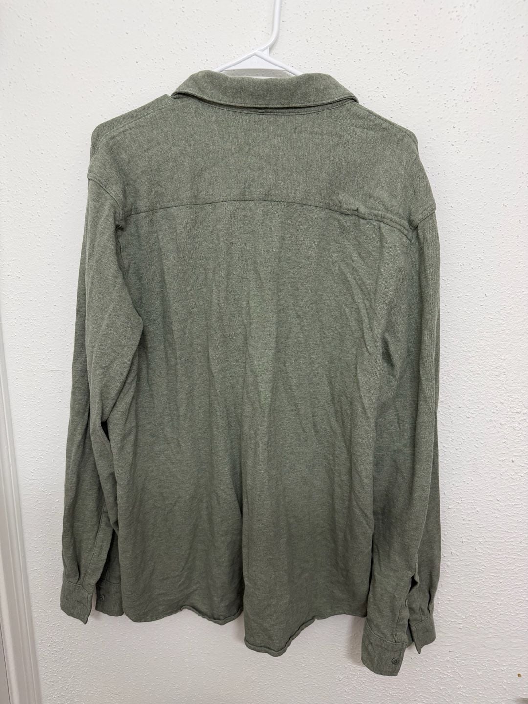 Lucky Brand Long Sleeve Button Down Shirt Olive Green 3