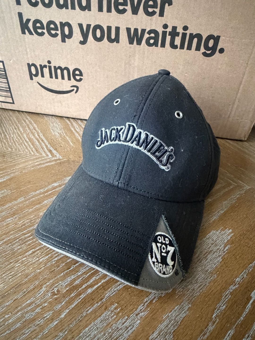 Jack Daniel's Old No. 7 Brand Black Baseball Cap Hat One Size Fits Most 2