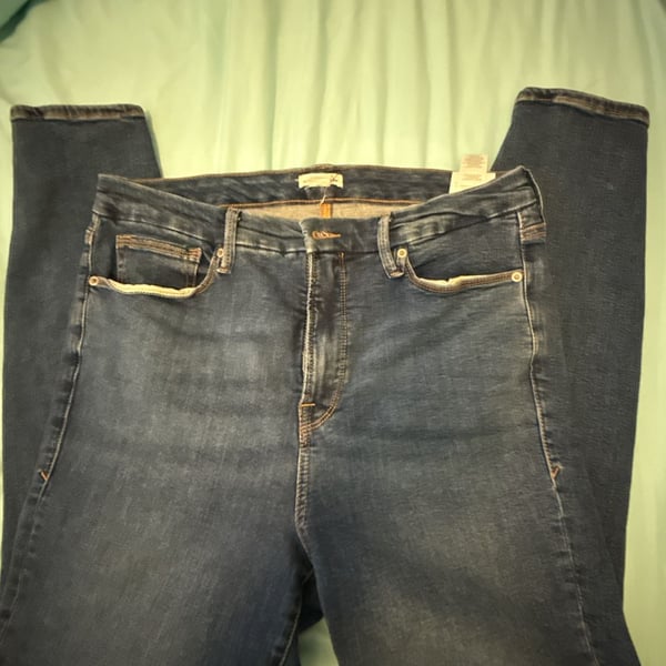 Good American Good Legs Skinny Jeans Size 15