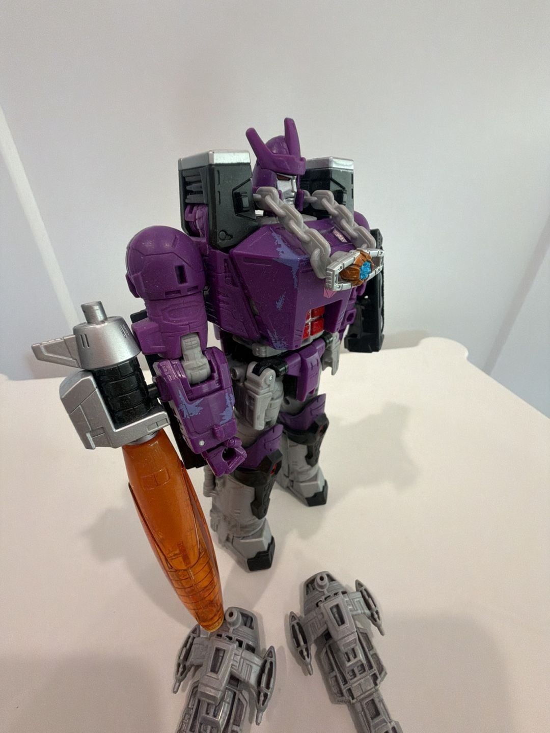Transformers War for Cybertron WFC-K28 Kingdom Leader Galvatron Complete 6