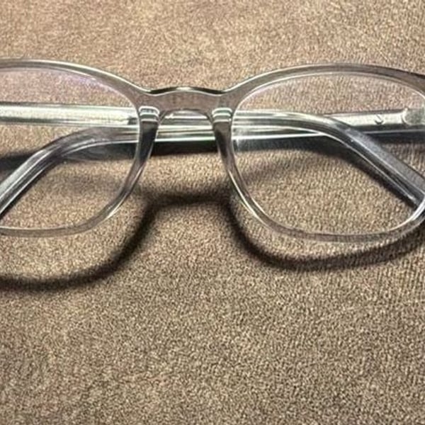 Brooklyn Heights Eyewear Barclay Grey Clear Frame Glasses 49-19-140
