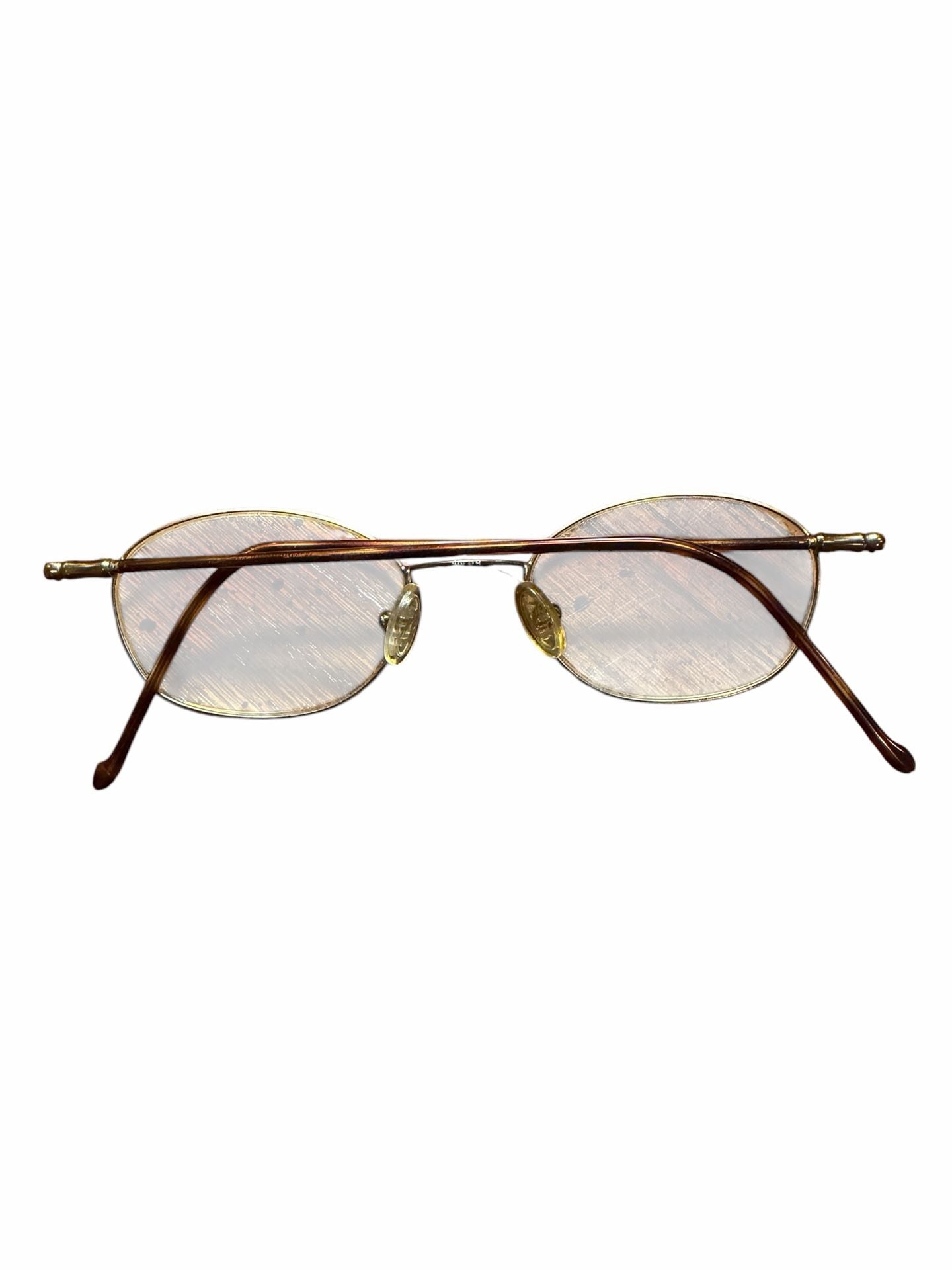 Marchon Superthin 29 Demi Mocha Oval Eyeglasses 140 3
