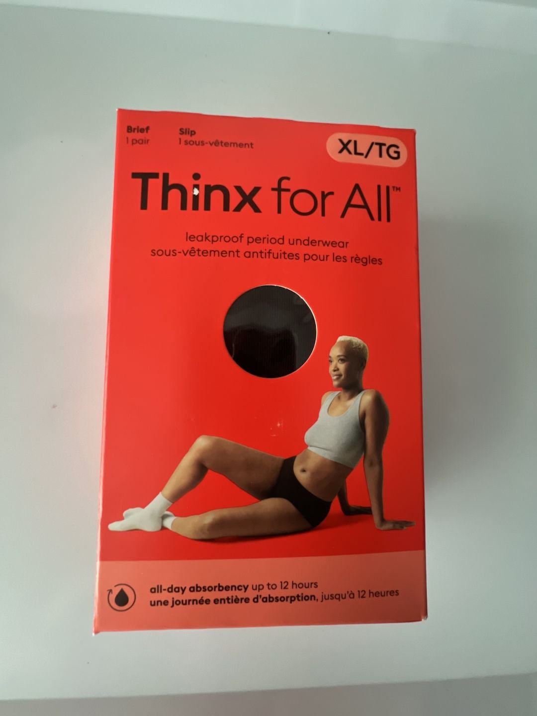 Thinx for All Leakproof Period Underwear Brief Size XL/TG 1