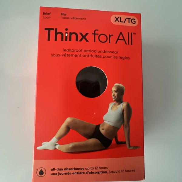 Thinx for All Leakproof Period Underwear Brief Size XL/TG