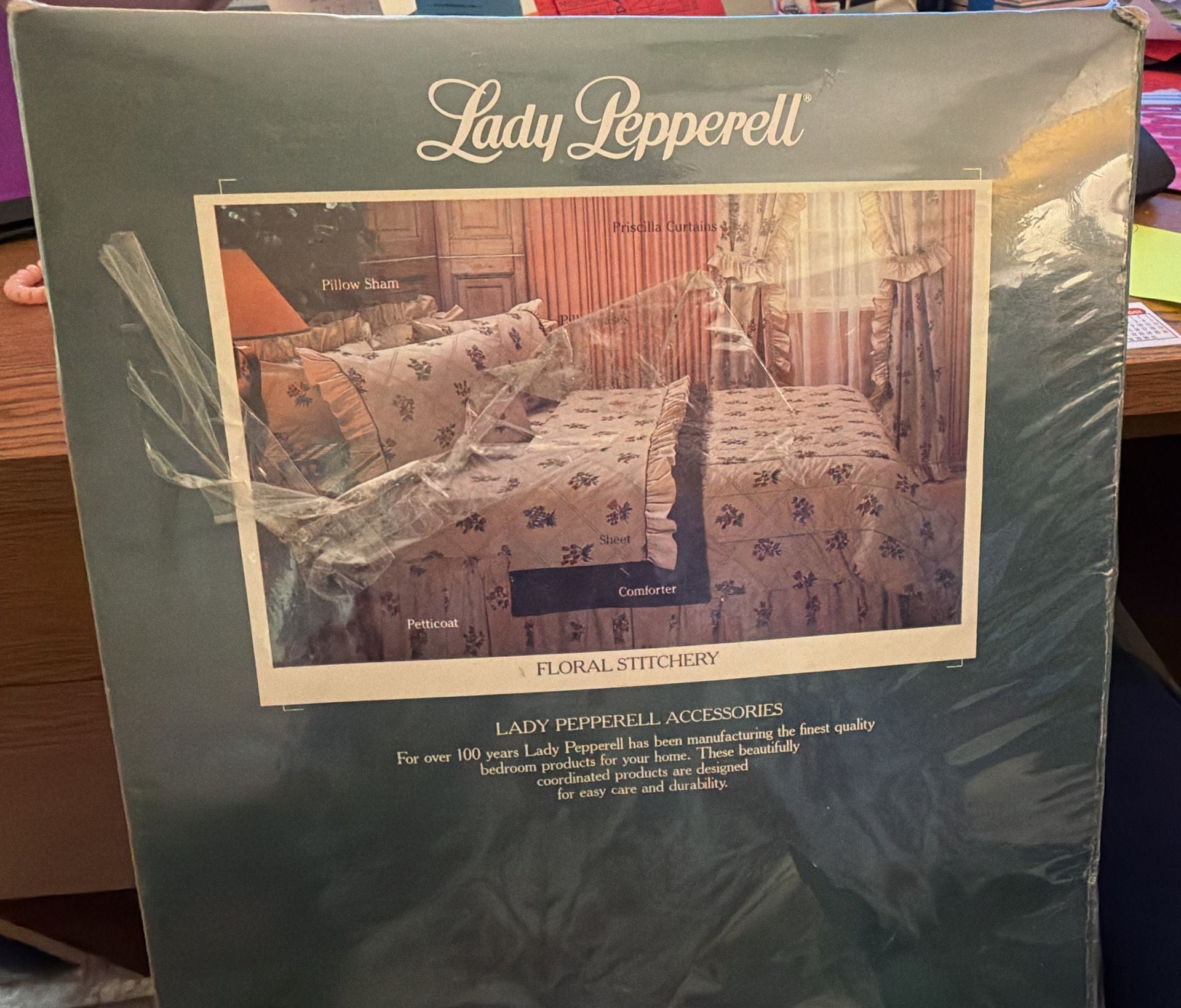 Vintage Lady Pepperell Floral Petticoat New In Box 3