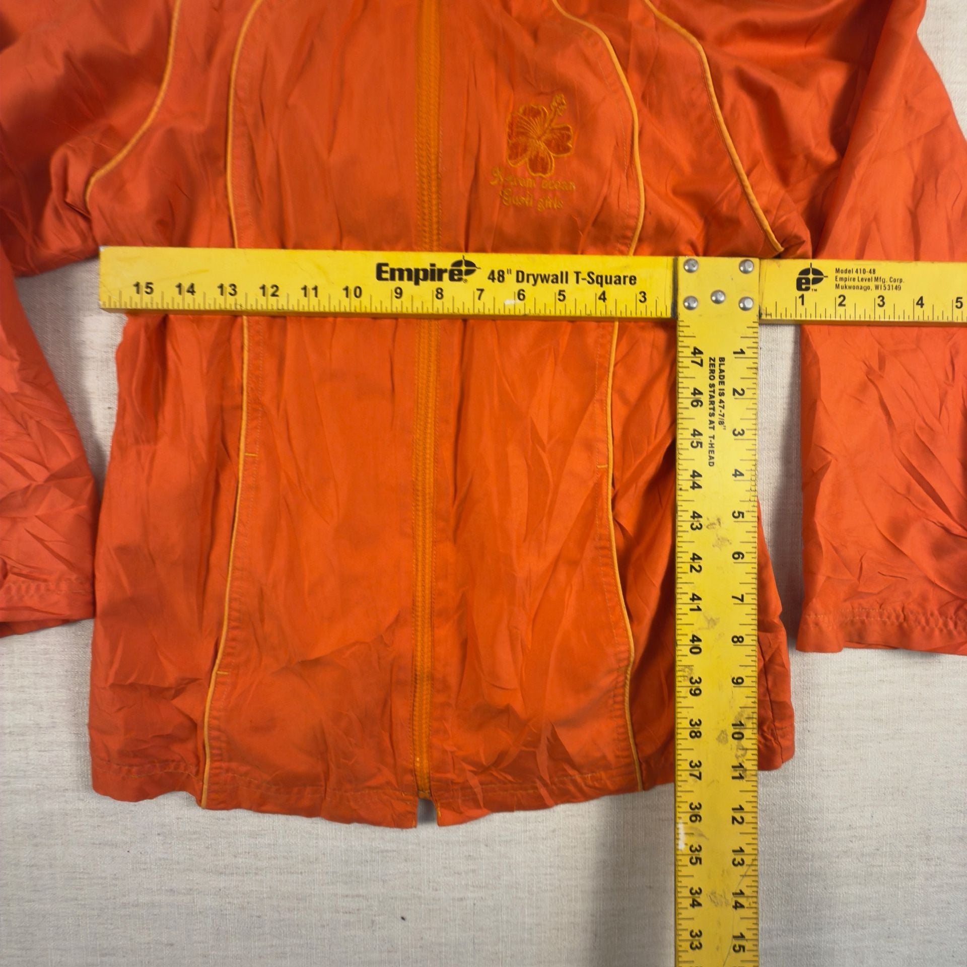 X-Trem Gusti Girls Orange Lightweight Jacket Size 8 8