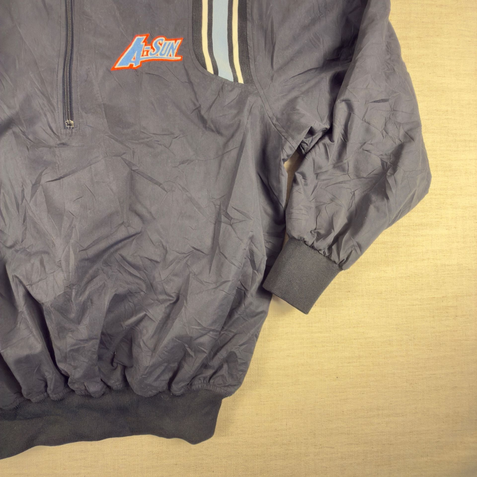 Honig's Whistle Stop A-Sun Quarter Zip Pullover Jacket Size Large 3