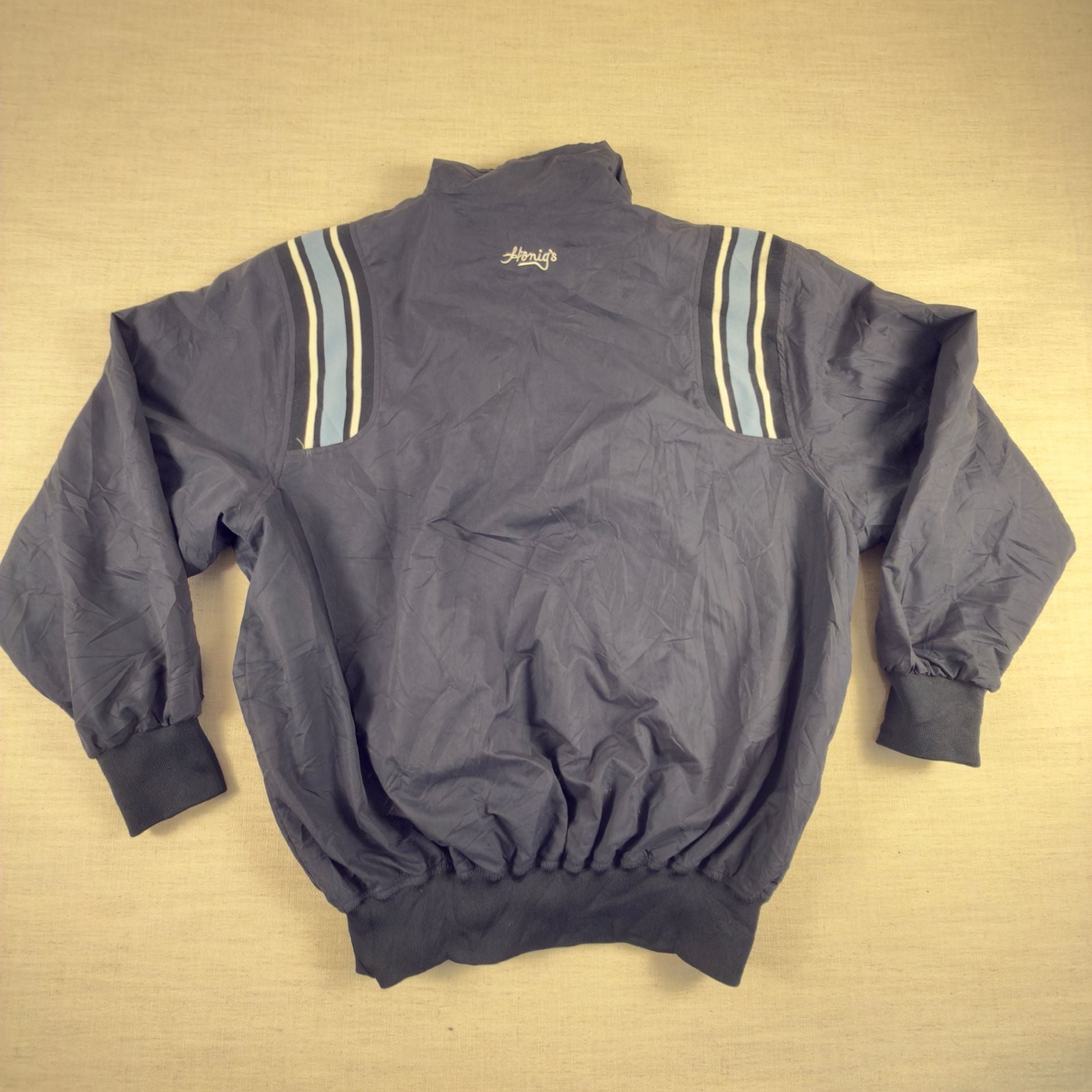 Honig's Whistle Stop A-Sun Quarter Zip Pullover Jacket Size Large 7