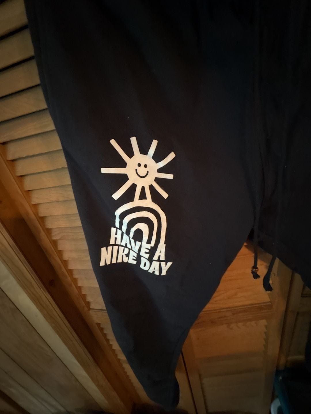 Nike Have A Nike Day Graphic Sweatpants Black Size Large 8