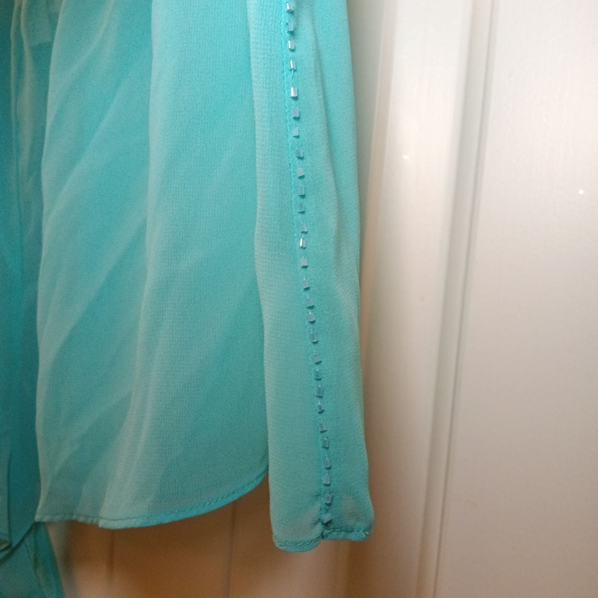 Valerie Stevens Intimates Beaded Cami Size XL and Short Size L 10