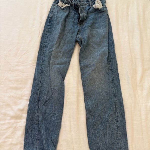 Abercrombie & Fitch The '90s Straight Ultra High Rise Jeans Size 27/4S