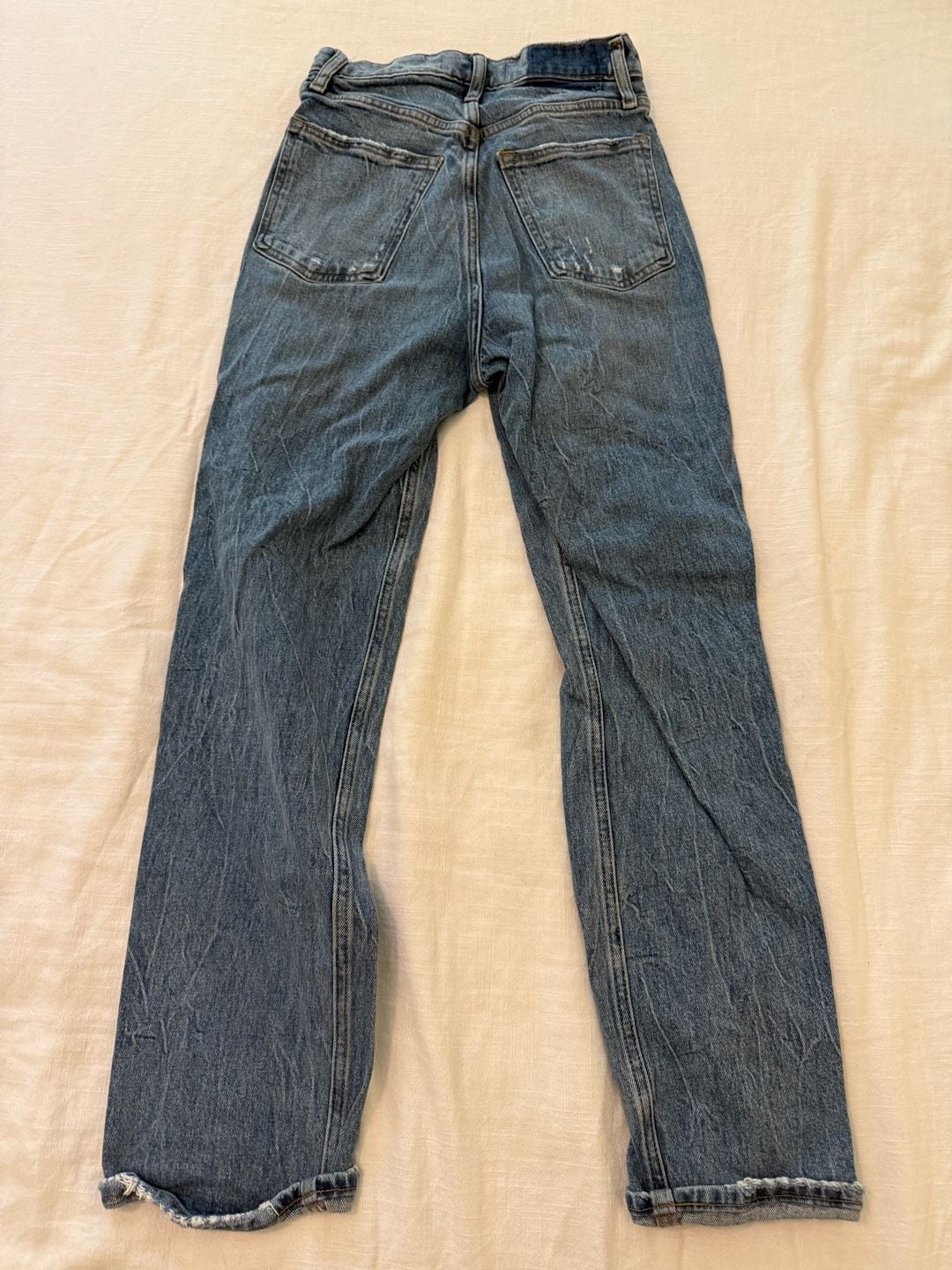 Abercrombie & Fitch The '90s Straight Ultra High Rise Jeans Size 27/4S 4