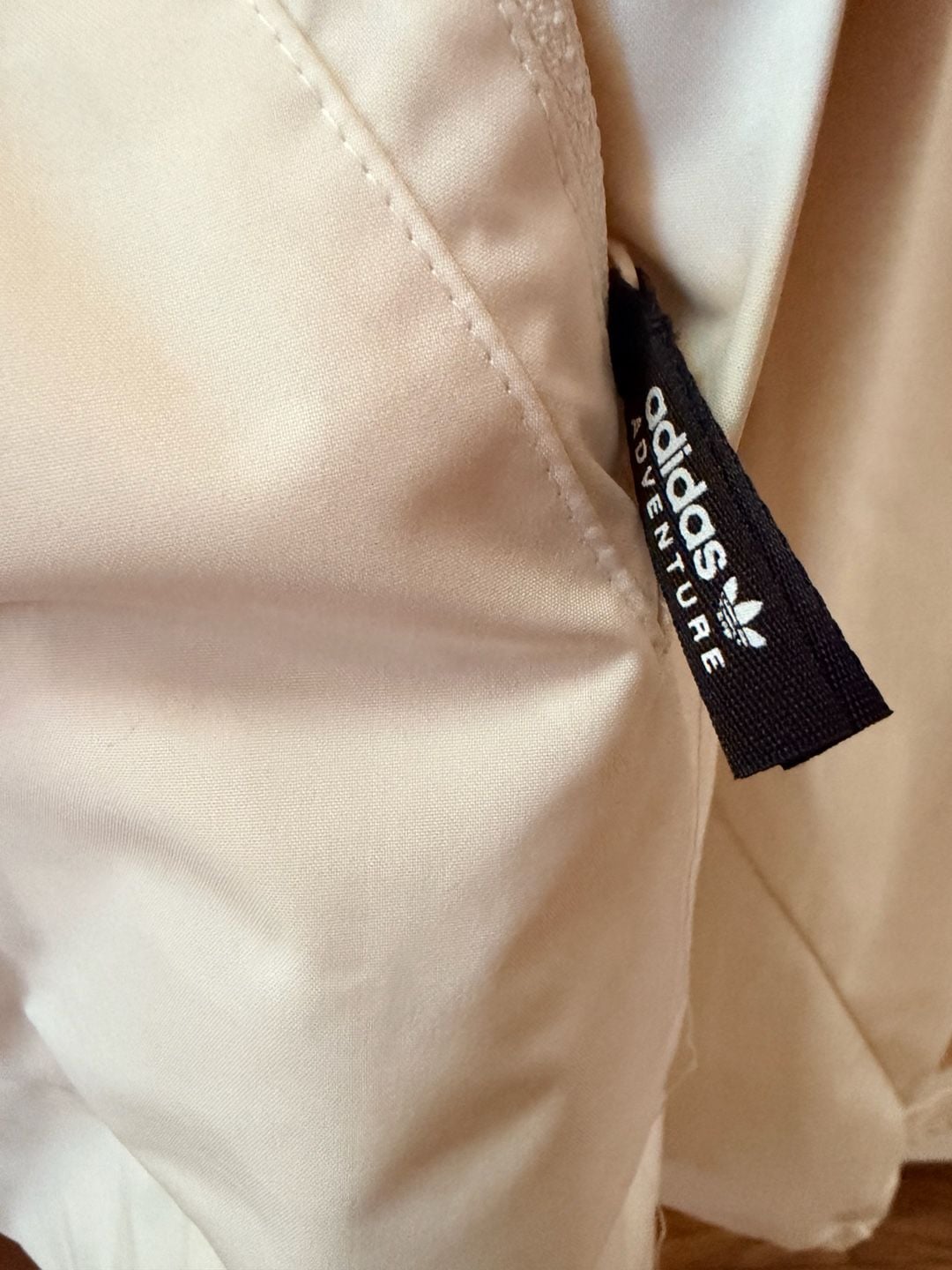 Adidas Adventure Cream Full Zip Women’s Windbreaker Jacket 7