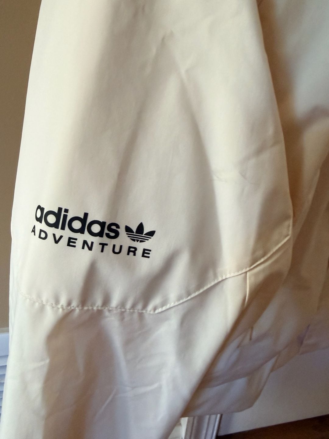 Adidas Adventure Cream Full Zip Women’s Windbreaker Jacket 12