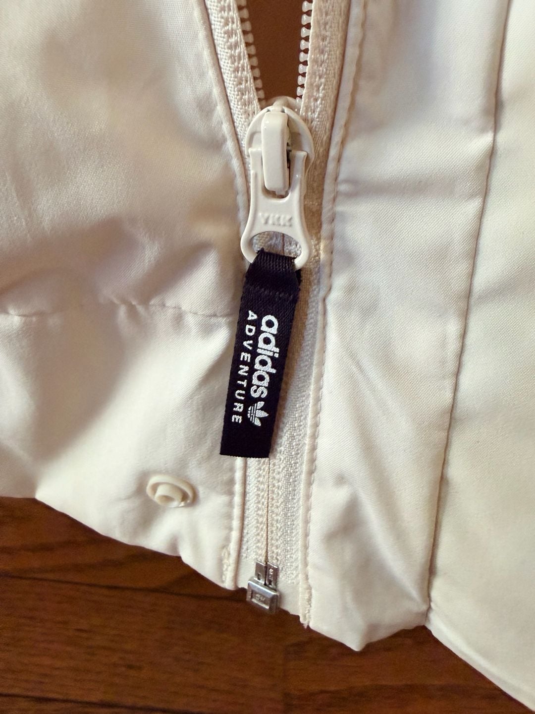 Adidas Adventure Cream Full Zip Women’s Windbreaker Jacket 15