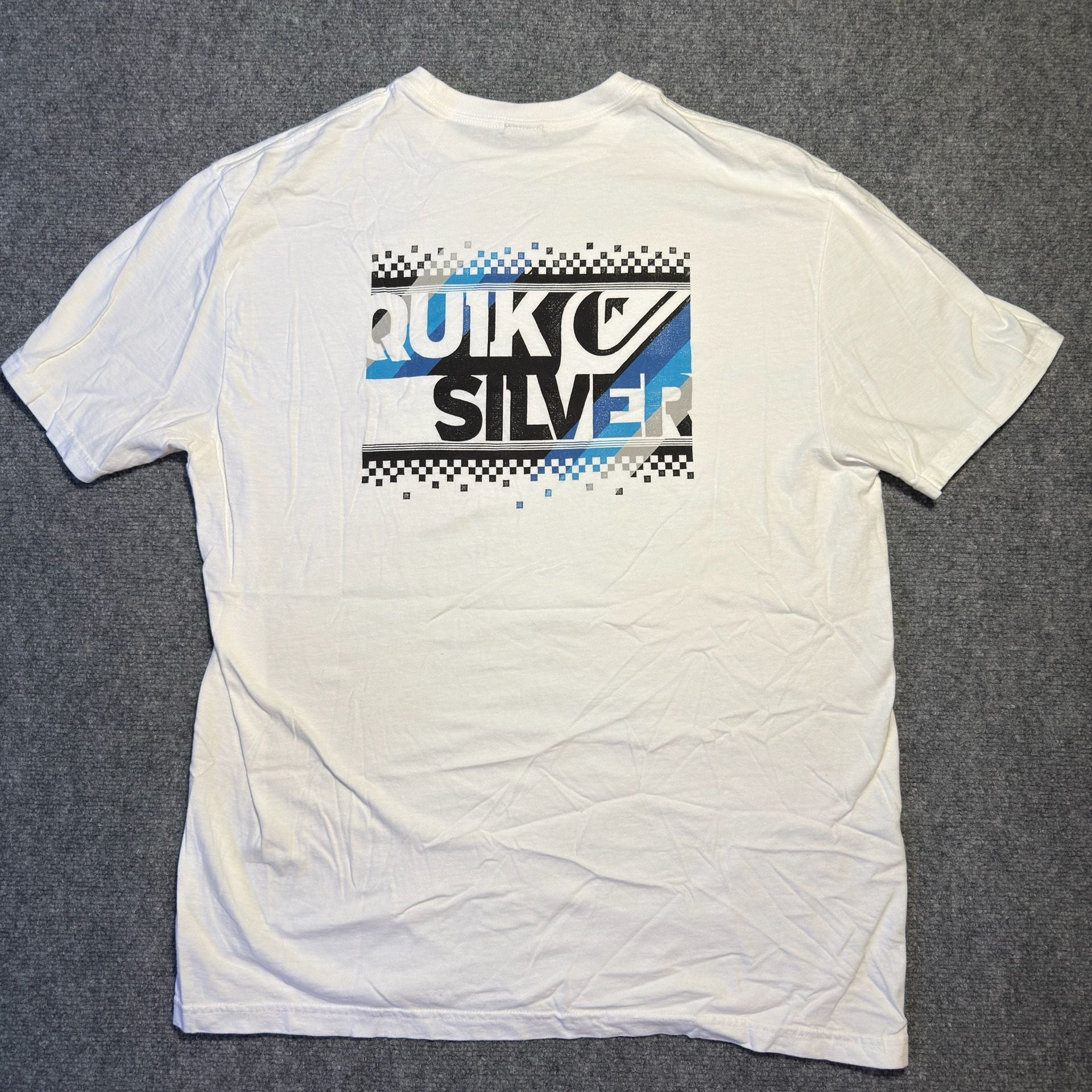 Quiksilver Graphic Logo T-Shirt White XL 3