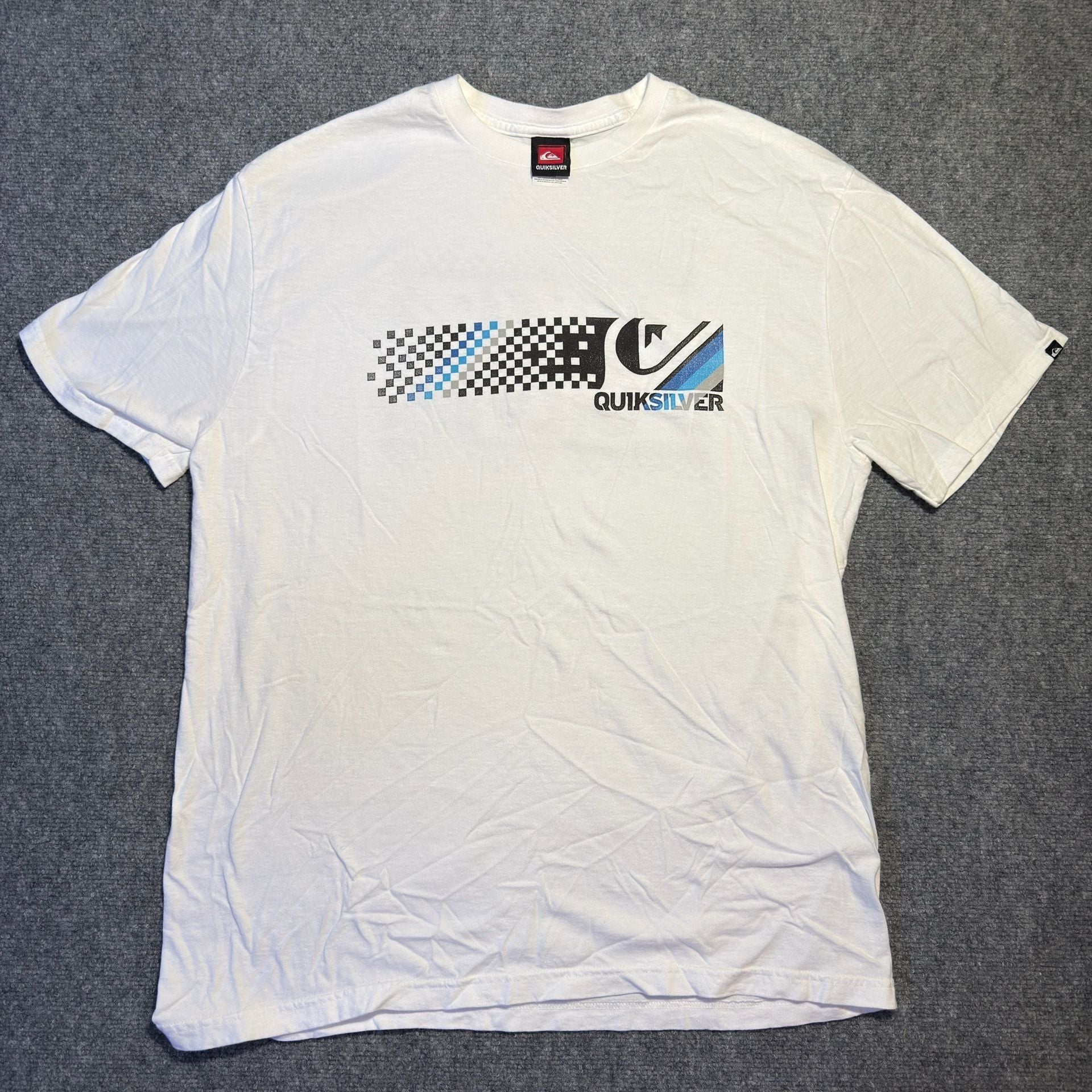 Quiksilver Graphic Logo T-Shirt White XL 4