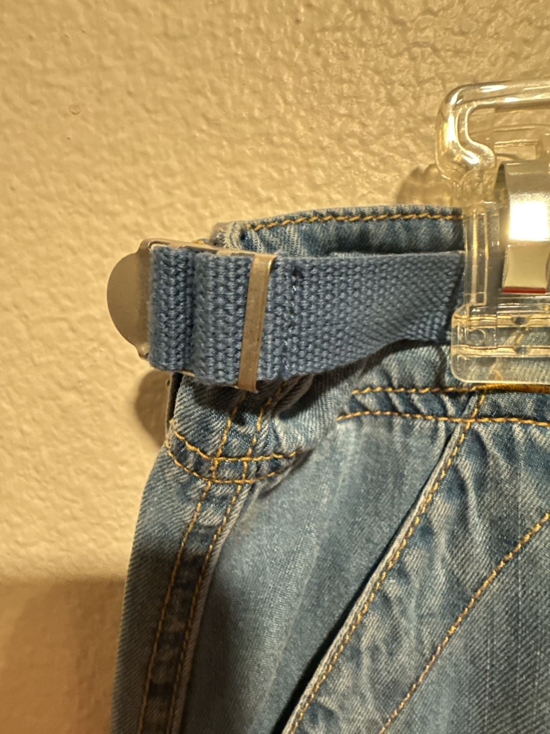 Sanctuary Reissue Cargo Denim Pants Size XL 4