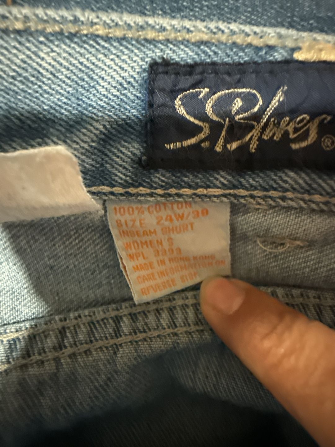 Vintage S.S. Blues High Waisted Tapered Jeans Women's 24W/30 5