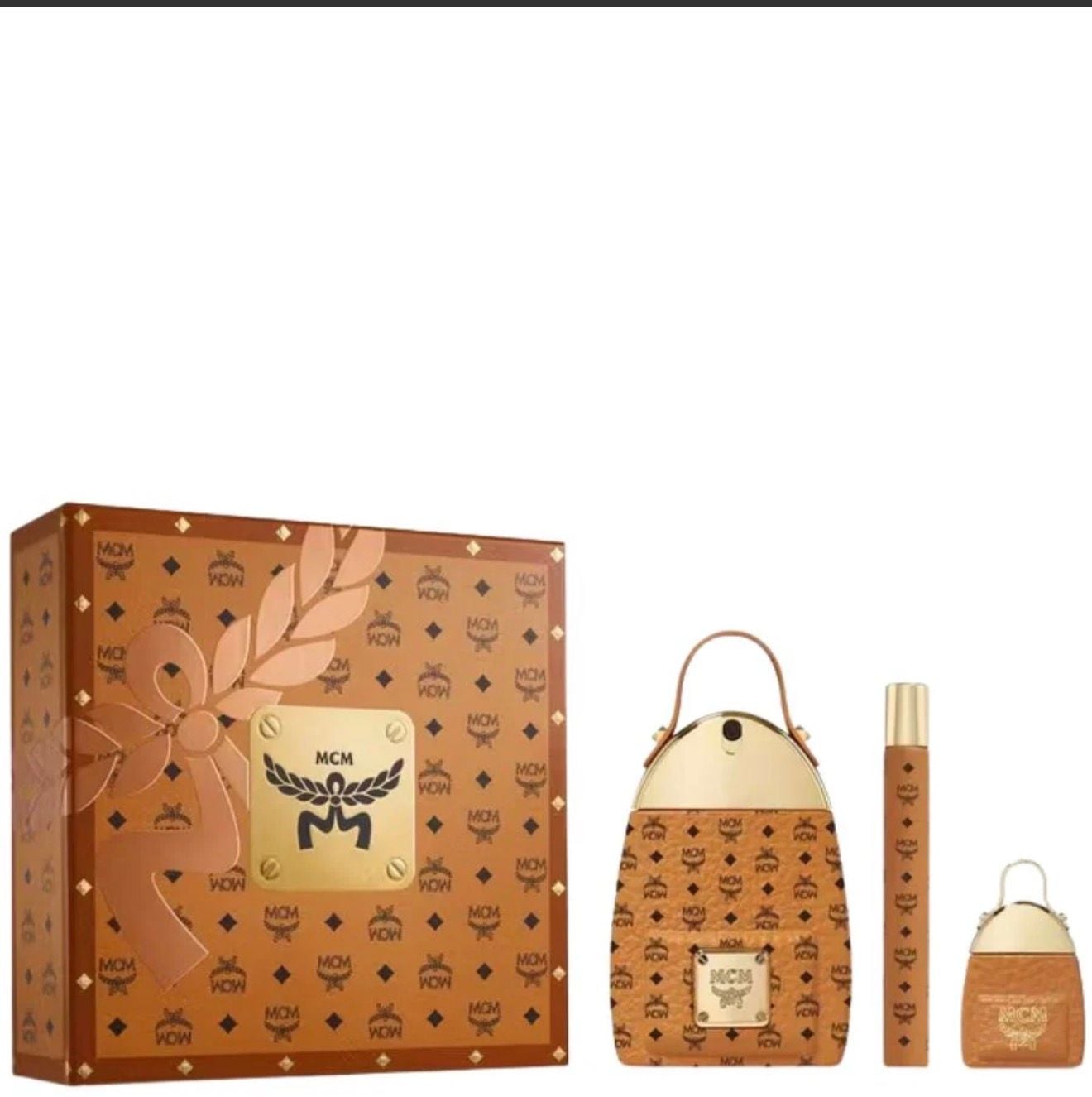 3-piece set MCM Eau de Parfum 3-Piece Holiday Gift Set Cognac 1