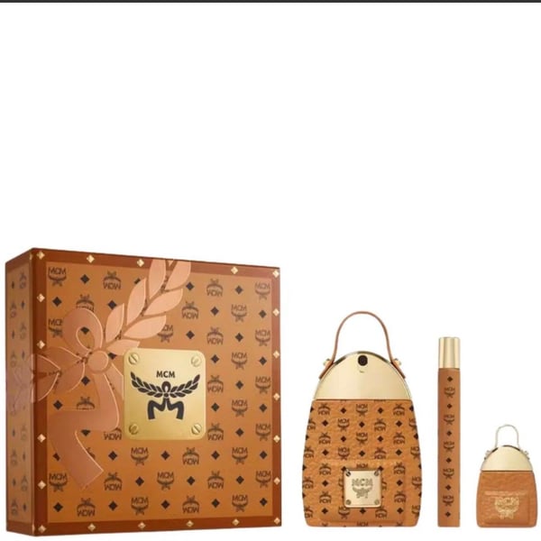 3-piece set MCM Eau de Parfum 3-Piece Holiday Gift Set Cognac