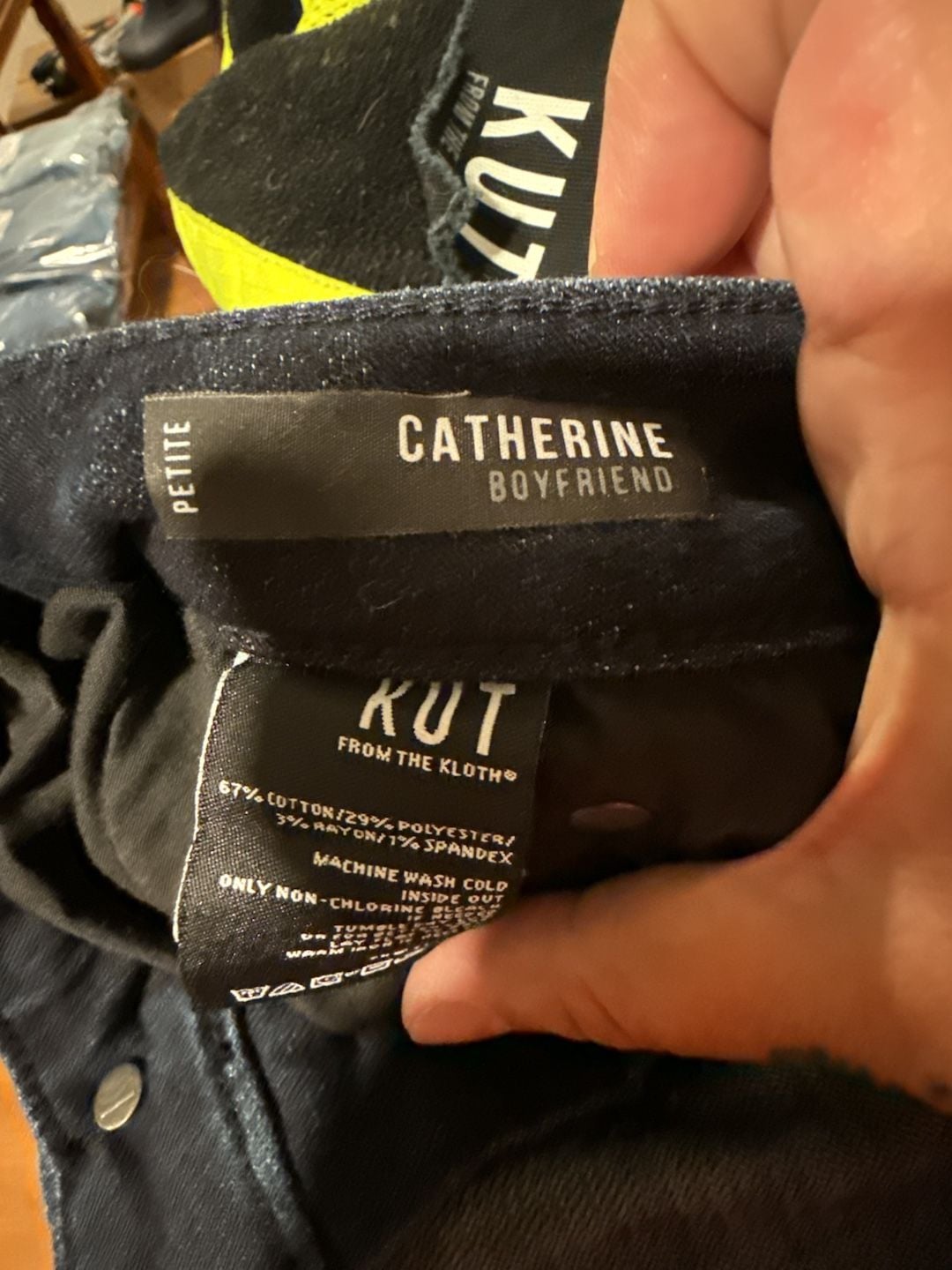KUT from the Kloth Petite Catherine Boyfriend Jeans Size 10P 8