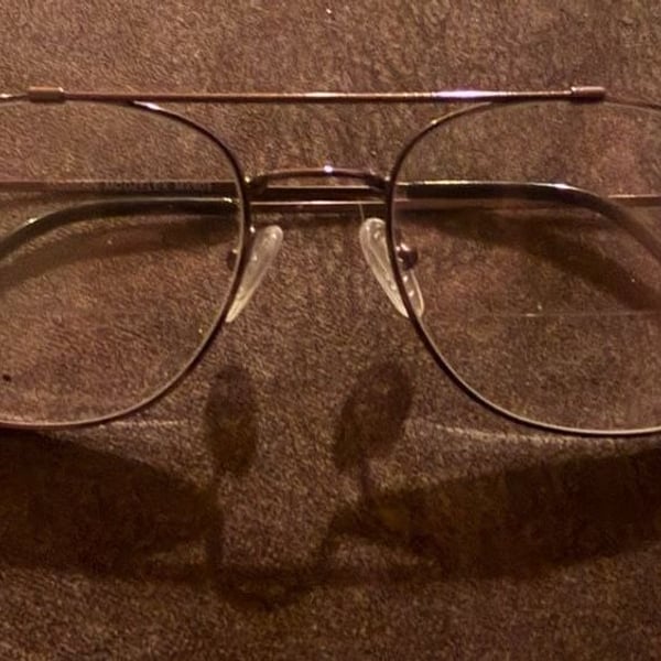 MODZFLEX By Modern MX905 Brown Titanium Aviator Men's Eyeglasses 53-17 140