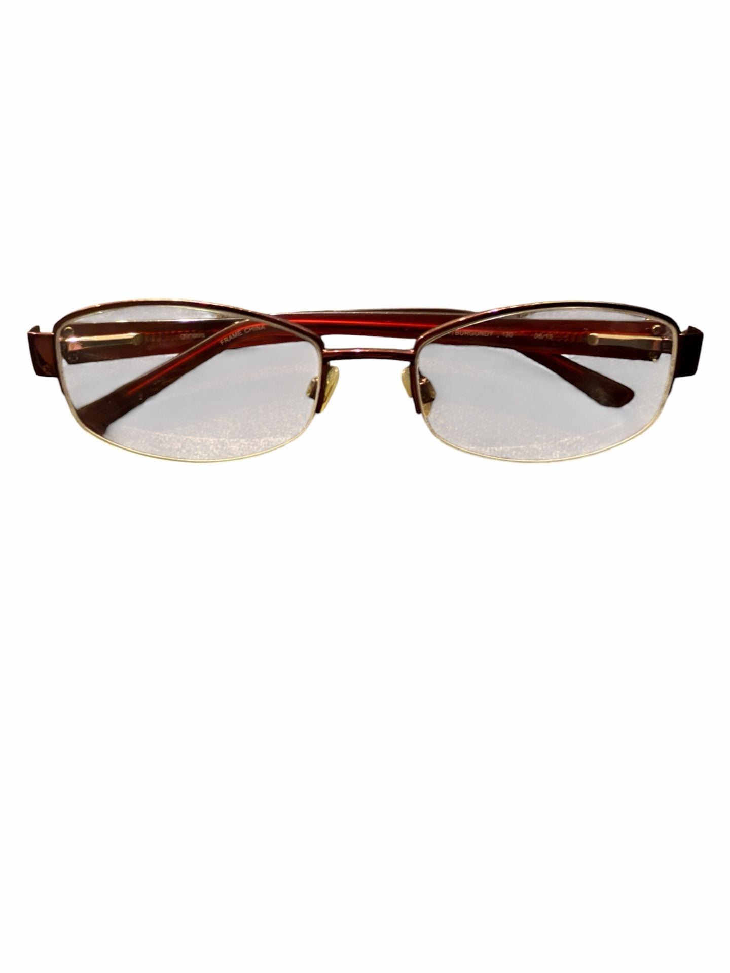 Genesis Burgundy Eyeglasses Frames 18-51-130 2