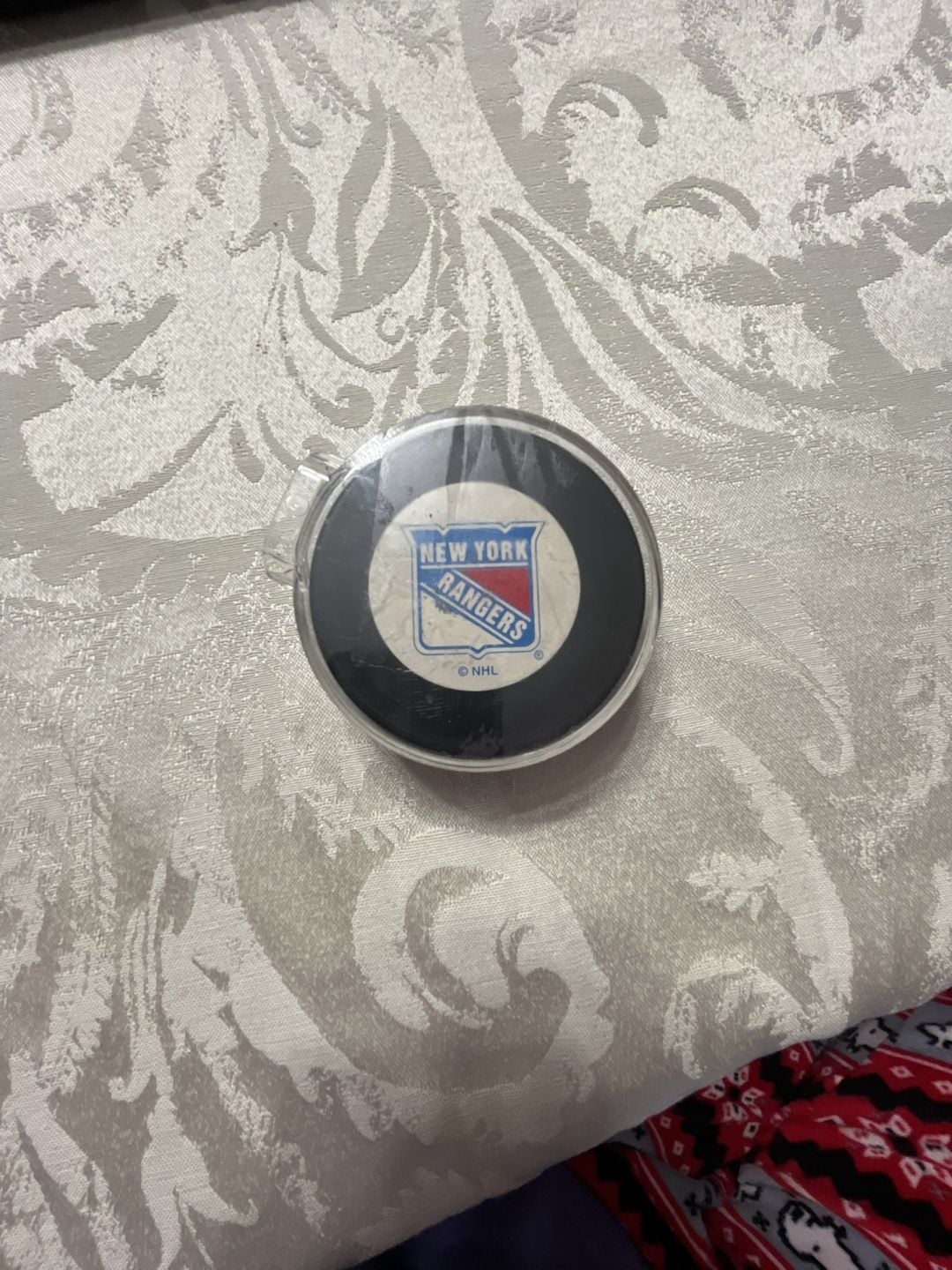 New York Rangers NHL Official Licensed Hockey Puck by Trench Mfg 1