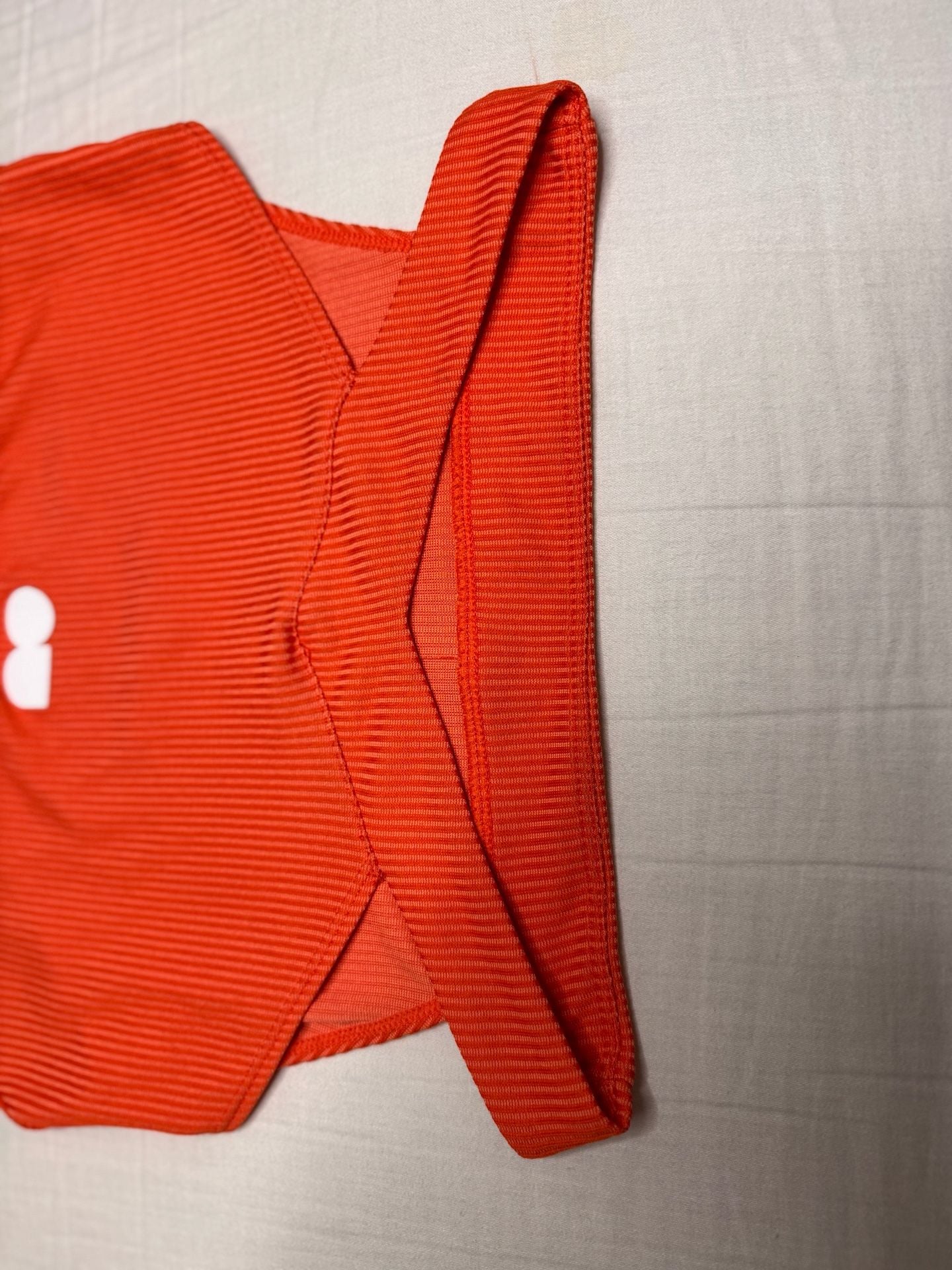 Nike Womans Naomi Osaka Court Tennis Crop Top Orange Sz xs. pickleball 3