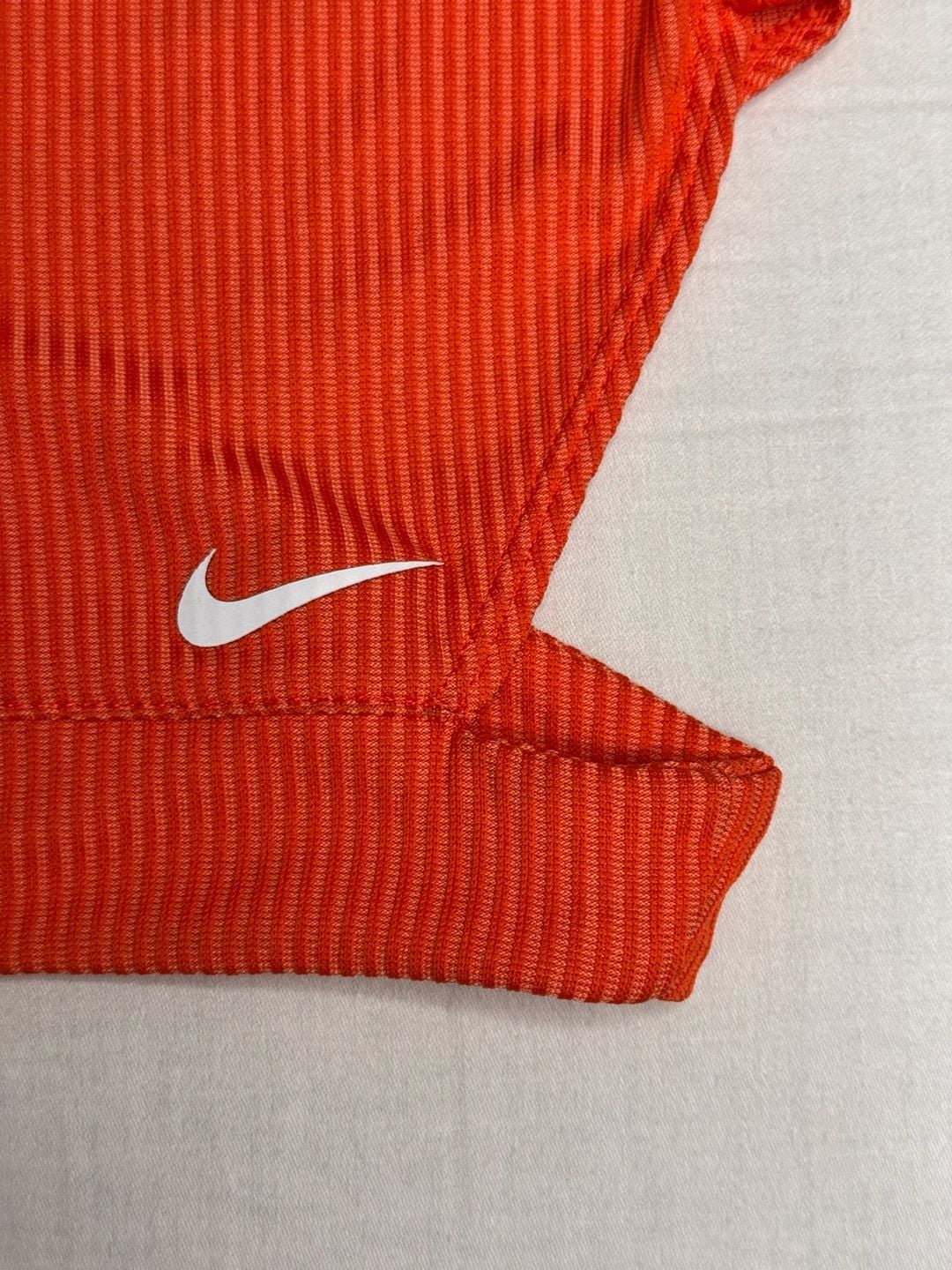 Nike Womans Naomi Osaka Court Tennis Crop Top Orange Sz xs. pickleball 7
