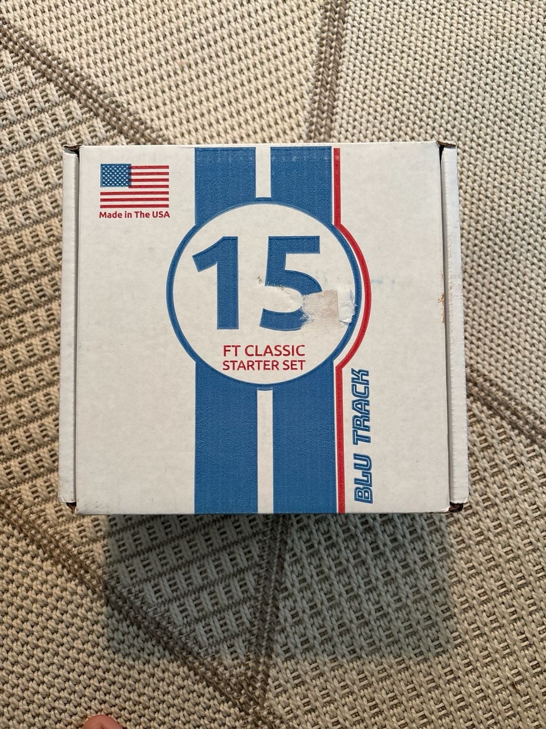 Blu Track Classic 15 Ft Starter Set Flexible 2-Lane Race Track NEW SEALED 1