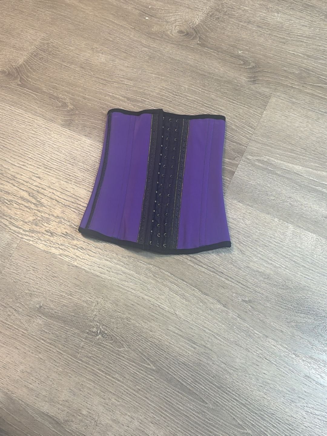 Lover-Beauty Purple Latex Waist Trainer Corset 1