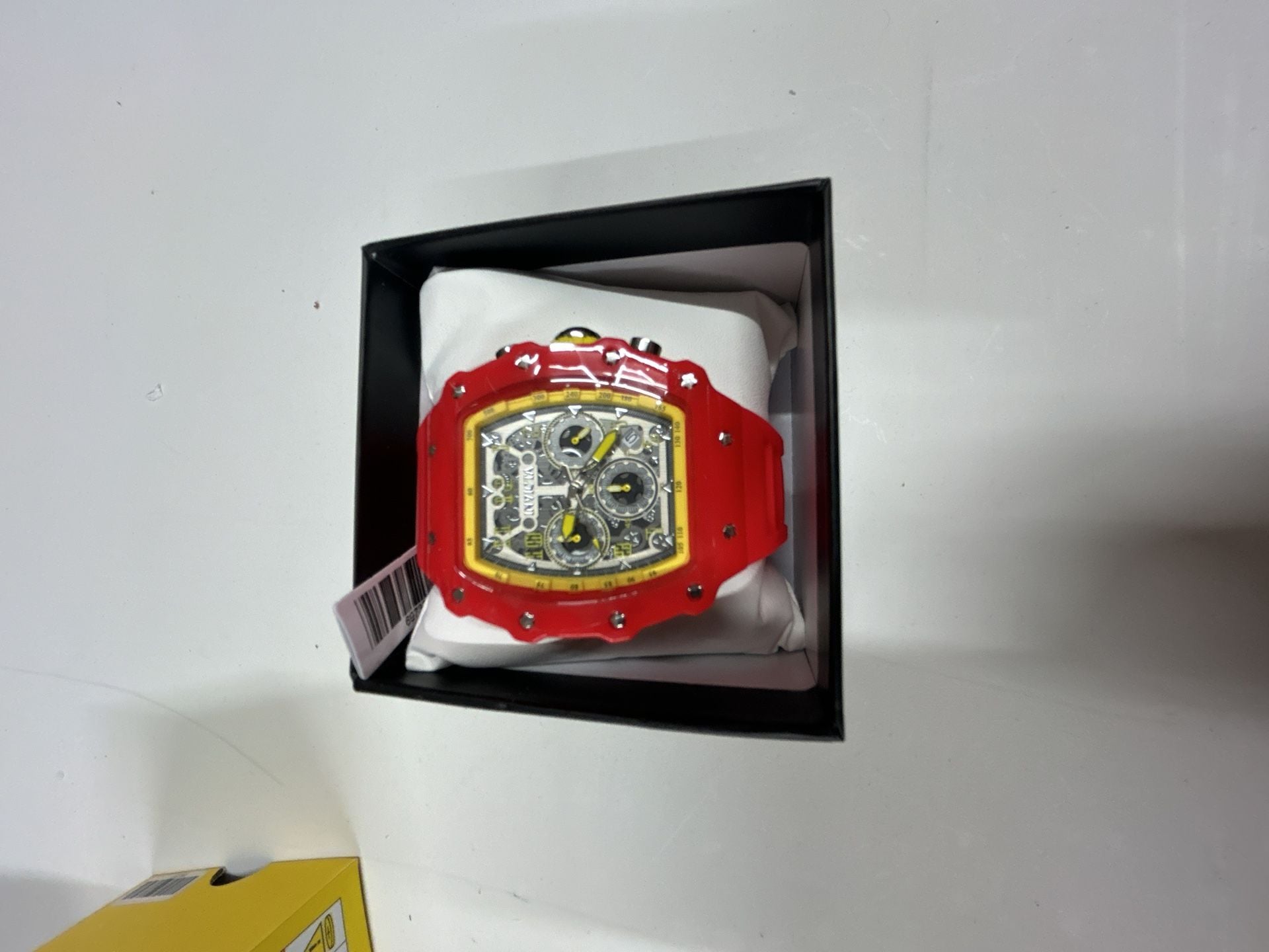 Invicta Men's Specialty Chronograph Red Silicone Watch 2