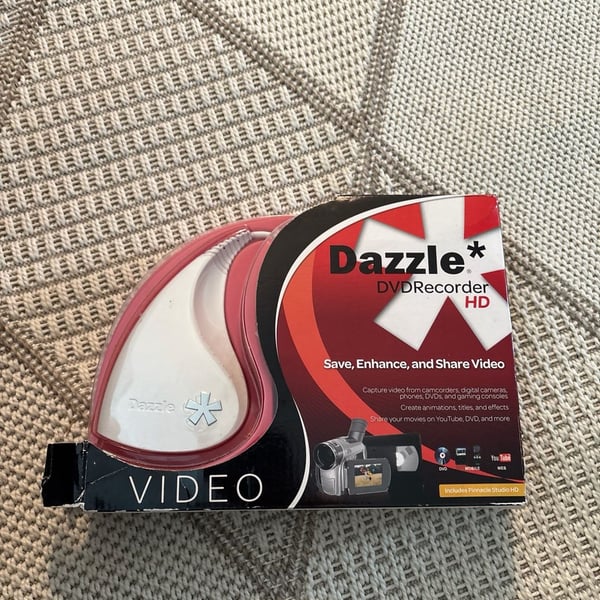 Dazzle DVD Recorder HD Video Capture Device