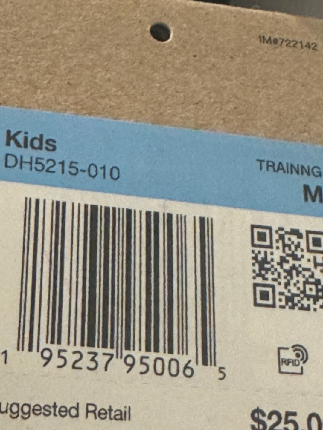 Nike Kids Dri-FIT Training Tank Top Black Size M 5